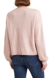 Женский вязаный свитер DKNY 1159804848 (Розовый, XL)
