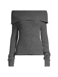 Женский вязаный свитер MICHAEL KORS 1159804312 (Серый, M)