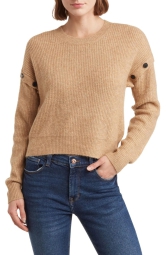 Женский вязаный свитер DKNY 1159804547 (Коричневый, XL)