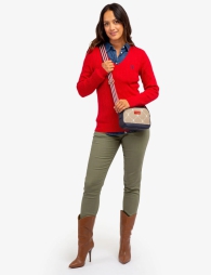 Женский мягкий свитер U.S. Polo Assn 1159805161 (Красный, S)