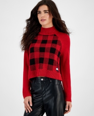 Женский укороченный вязаный свитер Tommy Hilfiger 1159806771 (Красный, XS)