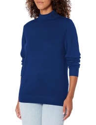 Жіночий напіввовняний светр Armani Exchange 1159806715 (Білий/синій, XS)