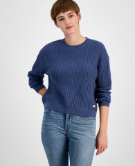 Жіночий светр Tommy Hilfiger кофта 1159808819 (Білий/синій, L)