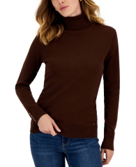 Жіночий светр Tommy Hilfiger кофта з коміром 1159809143 (Коричневий, S)