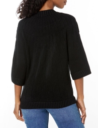 Жіночий теплий светр Karl Lagerfeld з рукавами 3/4 1159809258 (Чорний, XS)