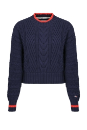 Женский вязаный свитер Tommy Hilfiger 1159812349 (Синий, XS)