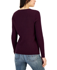 Жіночий светр Tommy Hilfiger кофта 1159821232 (Фіолетовий XXL)