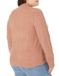 В'язаний теплий светр Calvin Klein 1159822768 (Коричневий 1X)