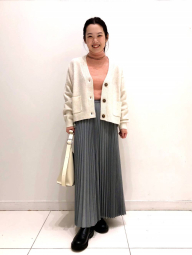 Свитер из мериносовой шерсти UNIQLO водолазка в рубчик 1159832739 (Розовый XXL)