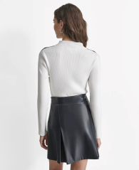 Женский свитер DKNY на полумолнии 1159834587 (Молочный M)