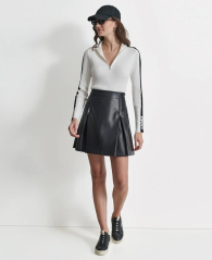 Жіночий светр DKNY на напівблискавці 1159834587 (Молочний M)