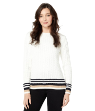 Женский вязаный свитер Tommy Hilfiger 1159837545 (Молочный XXL)