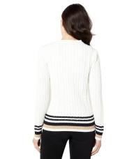 Женский вязаный свитер Tommy Hilfiger 1159837545 (Молочный XXL)