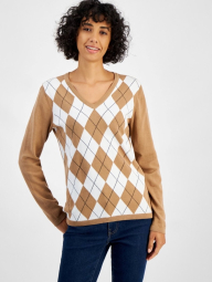 Женский свитер Tommy Hilfiger кофта 1159837551 (Коричневый S)