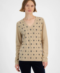 Женский свитер Tommy Hilfiger кофта 1159837556 (Коричневый XS)