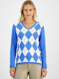 Женский свитер Tommy Hilfiger кофта 1159837736 (Голубой XS)