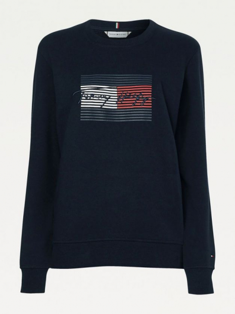 Свитшот женская кофта Tommy Hilfiger 1159760923 (Синий, XXXL)