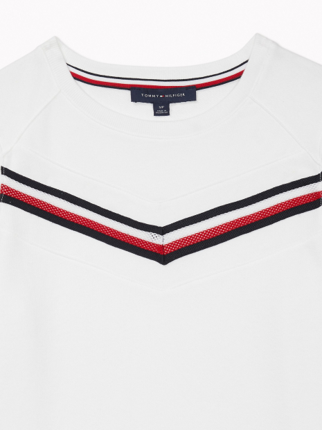 Женский свитшот Tommy Hilfiger 1159778730 (Белый, XXL)