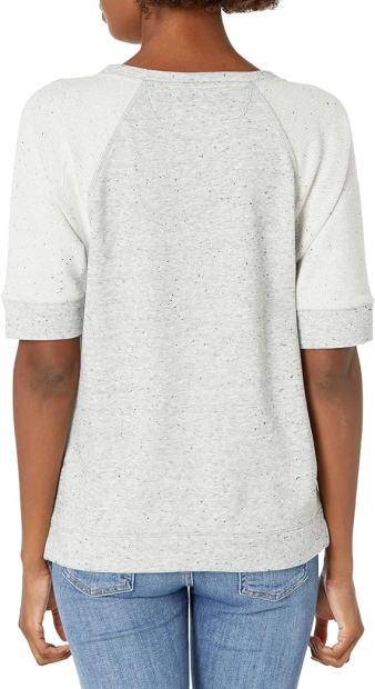Женский свитшот Calvin Klein с короткими рукавами 1159806696 (Серый, XXL)