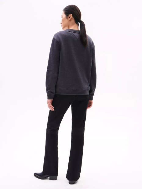 Женский свитшот Tommy Hilfiger флис 1159833414 (Серый M)