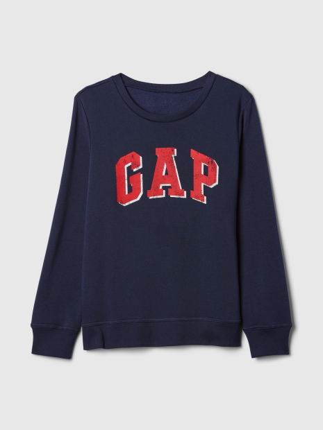 Свитшот женский GAP флис 1159835082 (Синий XXL)