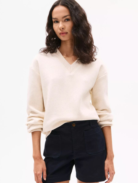 Жіночий світшот Tommy Hilfiger фліс 1159835914 (Бежевий XXL)