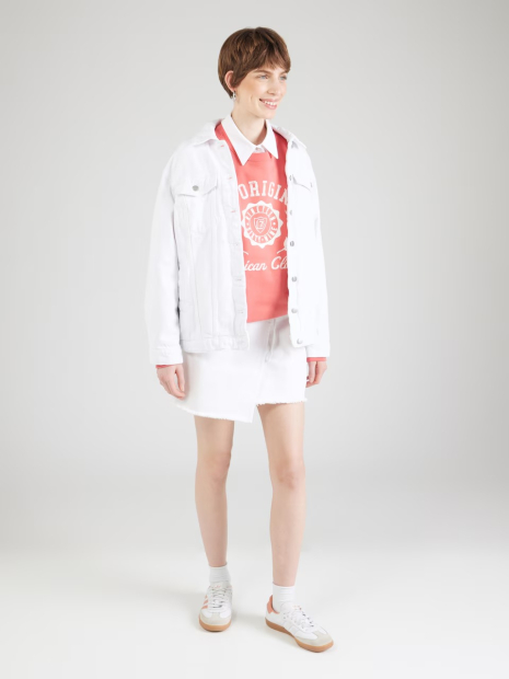 Свитшот женский на флисе GAP 1159836768 (Красный S)