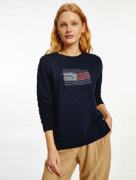 Свитшот женская кофта Tommy Hilfiger 1159760923 (Синий, XXXL)