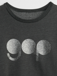 Женский свитшот GAP толстовка с логотипом 1159762643 (Серый, M)