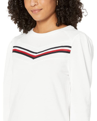 Женский свитшот Tommy Hilfiger 1159778730 (Белый, XXL)