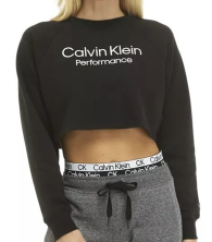 Жіночий укорочений світшот Calvin Klein м'яка кофта Оригінал