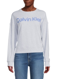Женский свитшот Calvin Klein с логотипом 1159789362 (Серый, XL)