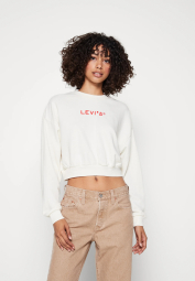 Свитшот женский Levi's с логотипом 1159791077 (Молочный, XL)