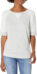 Женский свитшот Calvin Klein с короткими рукавами 1159806696 (Серый, XXL)