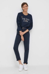 Женский свитшот Pepe Jeans London с логотипом 1159809543 (Синий, L)