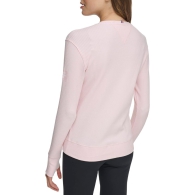 Женский свитшот Tommy Hilfiger в рубчик 1159826938 (Розовый XL)