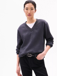 Женский свитшот Tommy Hilfiger флис 1159833414 (Серый M)