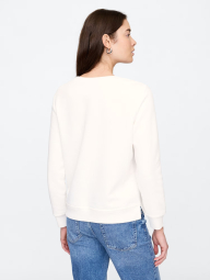 Свитшот женский GAP с логотипом 1159834256 (Белый M)