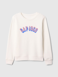 Свитшот женский GAP с логотипом 1159834256 (Белый M)