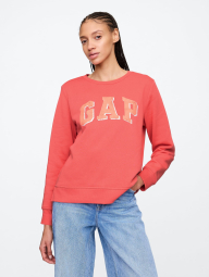 Свитшот женский GAP флис 1159835085 (Розовый XL)