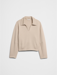 Женский свитшот Banana Republic c воротником 1159836758 (Бежевый M)