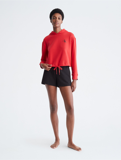 Женское худи Calvin Klein с капюшоном 1159772139 (Красный, M)