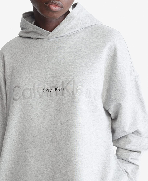 Худі Calvin Klein толстовка з капюшоном оригінал 1159775837 (Сірий, L)