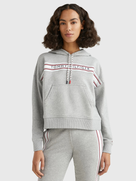 Женское худи Tommy Hilfiger 1159776515 (Серый, S)