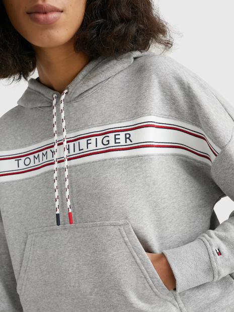 Женское худи Tommy Hilfiger 1159776515 (Серый, S)