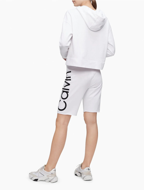 Женское худи Calvin Klein с логотипом 1159782786 (Белый, L)