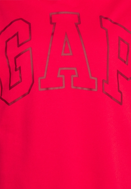 Теплое женское худи GAP с логотипом 1159807124 (Красный, XXS)