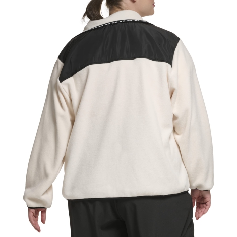 Женская куртка DKNY на молнии 1159808091 (Белый, 1X)