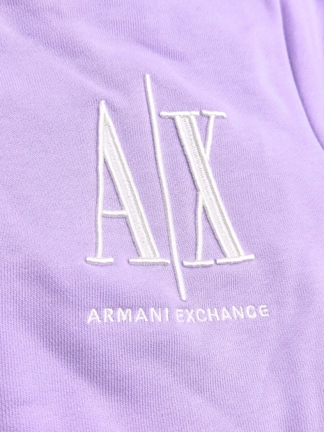 Толстовка жіноча Armani Exchange кофта на блискавці 1159811048 (Бузковий, XS)