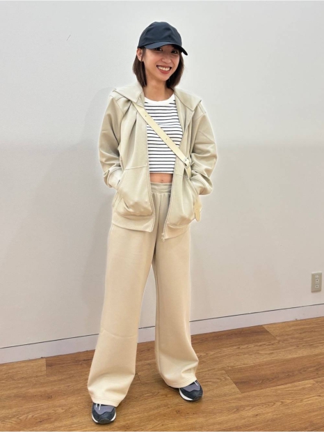 Стильна толстовка UNIQLO з капюшоном 1159827845 (Бежевий XL)